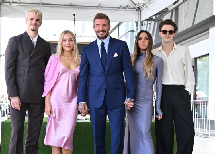 David Beckham's and Victoria's Father's Day posts include son Brooklyn