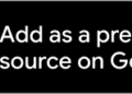 Add as preferred source on Google
