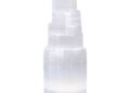 Northlandz Selenite Crystal Tower 15 Cm, High Energy Skyscraper Meditation Stone, Cordless Healing Crystal 2-4 Lbs.