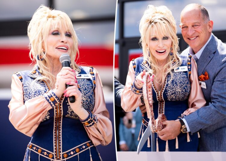 Dolly Parton makes surprise appearance at Tennessee truck stop opening after disclosing recent health issues