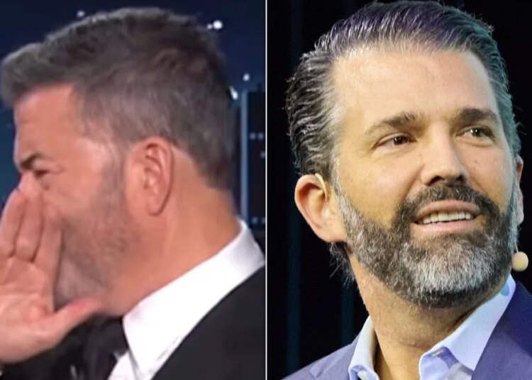 Don Jr. Wedding Moment Causes Jimmy Kimmel To Completely Lose It