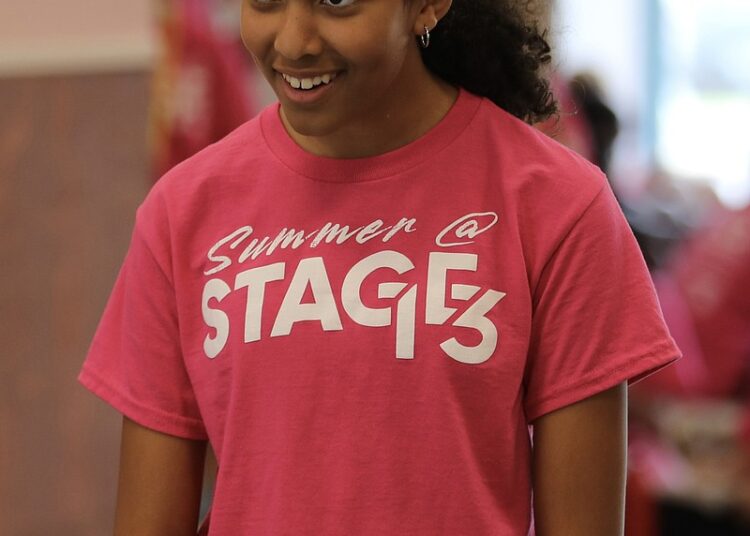 Kinsley Washington plays Elle Woods in Stage 13’s production of “Legally Blonde Jr.” (Special to the Democrat-Gazette)