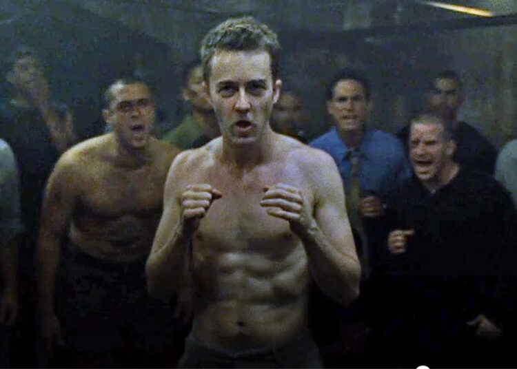 Edward Norton in 'Fight Club'Credit: Peacock