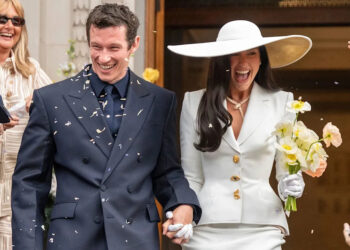 Dua Lipa and Callum Turner after their wedding ceremony in London on May 31, 2026Credit: Associated Newspapers Ltd / Shutterstock