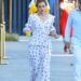 Emma Watson was spotted in Venice wearing a woven sandal trend