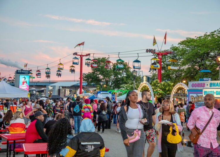 2024 PrideFest. Photo by Meg Strobel, official PrideFest Photographer.