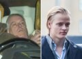 Andrew Mountbatten-Windsor is driven away from a police station, in Aylsham, Norfolk, following his arrest on suspicion of misconduct in public office on February 19, 2026. Marius Borg Hoiby of Norway attends a charity Christmas Luncheon for the less fortunate at the Egon restaurant in Oslo, Norway, on December 24, 2017.