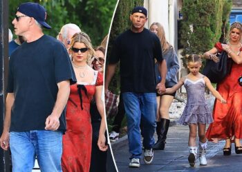 Exes Jessica Simpson, Eric Johnson reunite for son Ace's 6th grade graduation