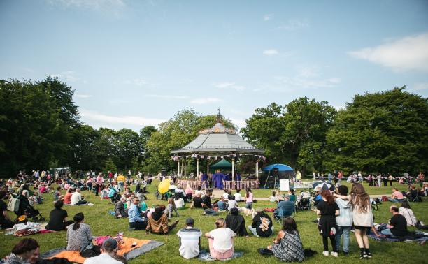 Big Bandstand at the Watford Fringe Festival