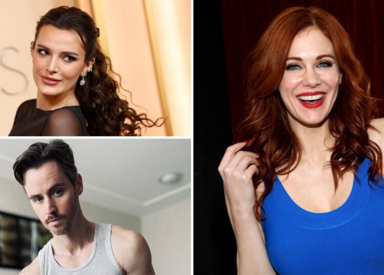 Bella Thorne attends the 98th Oscars at Dolby Theatre on March 15, 2026, in Hollywood, California; Maitland Ward poses at the 2020 AVN Adult Entertainment Expo at the Hard Rock Hotel & Casino on January 23, 2020, in Las Vegas, Nevada; Daniel Benson poses for an X photo