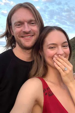 Finneas O'Connell and Claudia Sulewski in September 2025Credit: Claudia Sulewski/Instagram