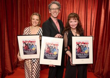 Laura Aikman, Jason Wilfort and Melanie Walters of Gavin and Stacey at the Radio Times Covers Party 2025.