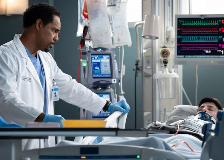 Jason George on 'Grey's Anatomy' season 21Credit: Disney/Anne Marie Fox