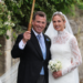 Harriet Sperling marries Peter Phillips in the Cotswolds
