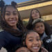 kim kardashian four kids back to school selfie