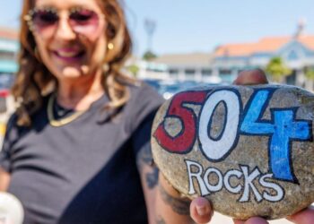 How New Orleans' 504 Rocks group hides painted rocks | Entertainment/Life