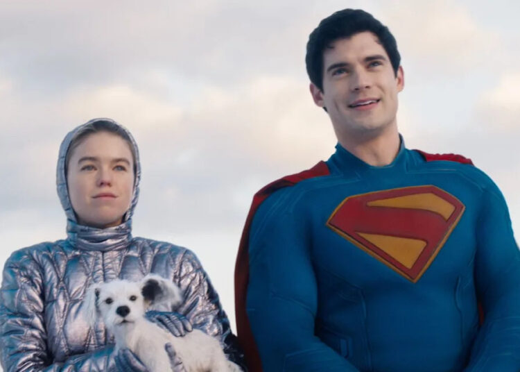 Milly Alcock and David Corenswet in 'Supergirl'Credit: Warner Bros. Pictures