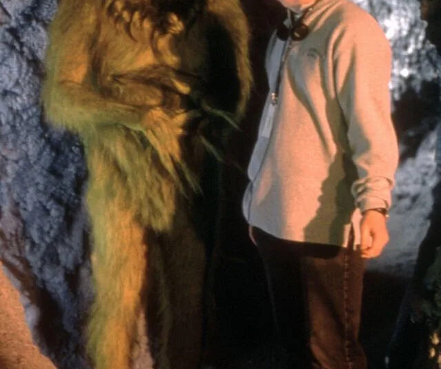 Carrey and Ron Howard on the set of 'How the Grinch Stole Christmas'Credit: Universal/courtesy Everett Collection