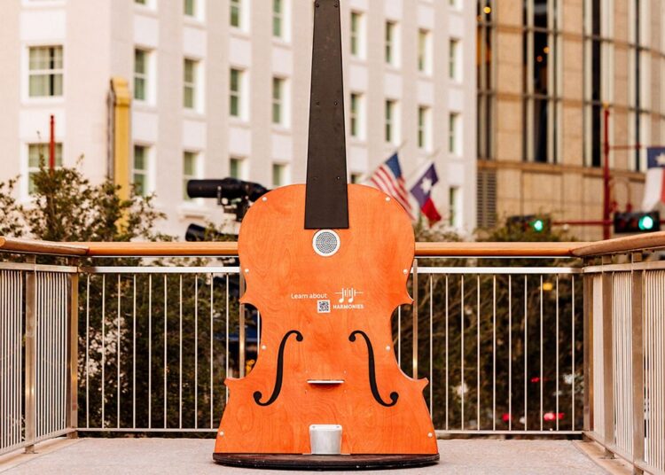 Huge musical instrument art installation coming to Milwaukee
