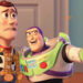Buzz and Woody, the two heroes, one space man and the other a cow boy, from the Pixar/Disney animated classic franchise Toy Story. .