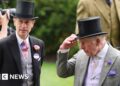 In pictures: King attends Ladies Day at Royal Ascot - BBC