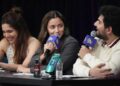 Sharvari, Alia Bhatt and Samay Raina in India's Got Latent Season 2