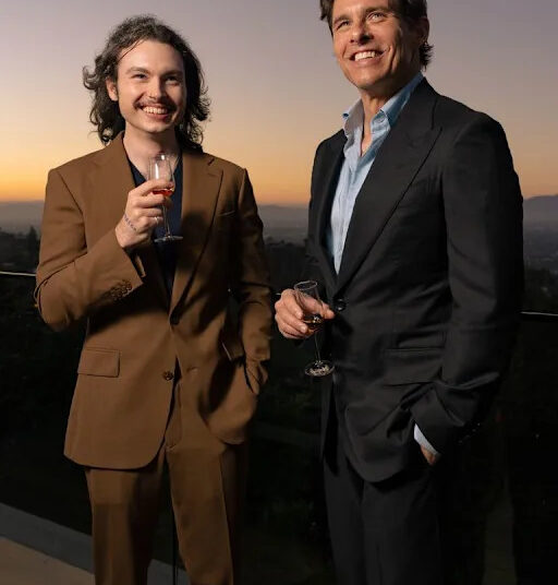Jack Marsden and James Marsden celebrate their new campaign with the Macallan in Los Angeles on June 10, 2026Credit: Jonathan "KT" Kang for The Macallan