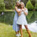 Jamie Lynn Spears and her daughter Maddie by the pond where Maddie's ATV accident occurredCredit: Cedric Angeles