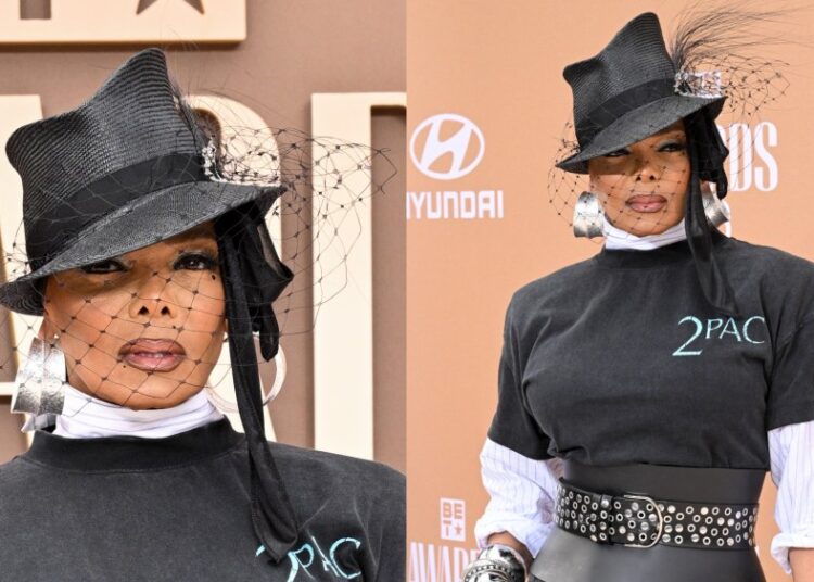 Janet Jackson Does Edgy Pop Star Glam at BET Awards 2026
