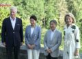 Japan's Imperial couple visiting Belgian royal family