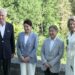 Japan's Imperial couple visiting Belgian royal family