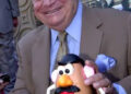Don Rickles with a Mr. Potato Head doll in Oct. 2000Credit: Newsmakers