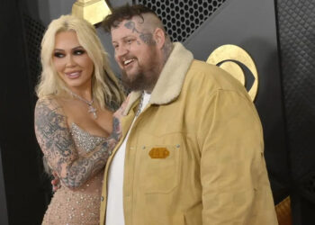 Bunnie Xo and Jelly Roll attend the 66th annual Grammy Awards at the Crypto.com Arena in Los Angeles in 2024. File Photo by Jim Ruymen/UPI