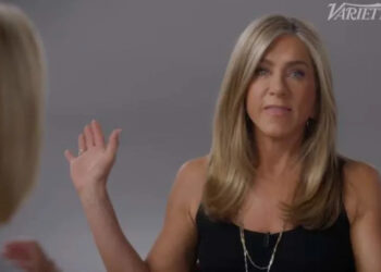 Jennifer Aniston spoke to Lisa Kudrow for Actors on Actors. Variety/YouTube