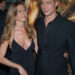(L-R) Actors Jennifer Aniston and Brad Pitt attend the Troy Premiere at the Zigfield Theater in New York City.