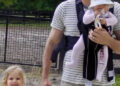 Ben Affleck with his and Jennifer Garner's childrenCredit: Jennifer Garner/Instagram