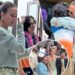 Jennifer Lopez wipes away tears at son Max's graduation