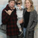 Jenny Mollen, right, and then-husband Jason Biggs, left, pose with son Sid Biggs while attending the Cinema Society screening of Disney's "Moana" at Metrograph in New York City on Nov. 20, 2016.