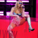 Madonna performs in Times SquareCredit: XNY/Star Max/GC Images