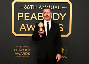 Jimmy Kimmel Honored at Peabody Awards As He Says “Making Jokes About the President in America Shouldn’t Win You a Prize”