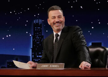 Jimmy Kimmel on 'Jimmy Kimmel Live!'Credit: Disney/Randy Holmes