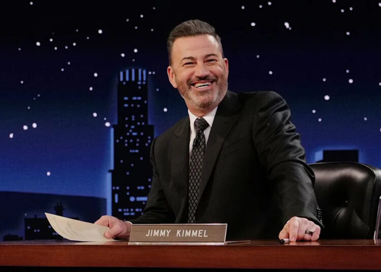 Jimmy Kimmel on 'Jimmy Kimmel Live!'Credit: Disney/Randy Holmes