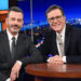 Jimmy Kimmel ‘Felt Defeated’ by Stephen Colbert’s Cancellation and Says Late-Night TV Is Not ‘Dying of Natural Causes’: ‘We’re Being Poisoned’