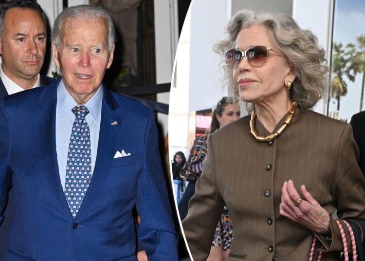 Joe Biden took family to 'random' NYC Italian spot instead of Elio's -- much to Jane Fonda's dismay