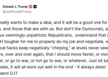 Donald Trump on Truth Social
