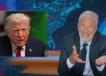 Jon Stewart Mocks Trump for Storming Out of ‘Meet the Press’ Interview