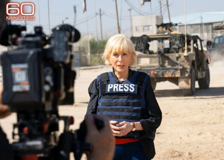 Stahl reports from Israel for '60 Minutes'Credit: CBS News