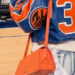 Jordyn Woods' 'lucky' bag for New York Knicks games.Credit: Jordyn Woods/Instagram
