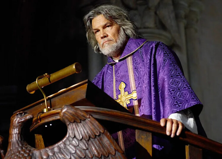 Josh Brolin in 'Wake Up Dead Man'Credit: John Wilson/Netflix