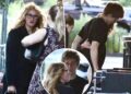 Julia Roberts' son Henry towers over her in NYC